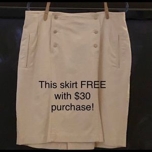 Liz Claiborne Nautical(ish)-Style Skirt